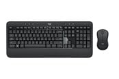 Toetsenbord - Logitech MK540 Advanded Draadloos Combo - FR - Keyboard and mouse set - Frans - Zwart - 920-008676