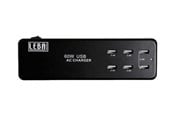Mobiel - Adapters & Opladers - LEBA Innovation NoteCharge 5 Ports USB-A Charger 60 W - NCHAR-U5-SC