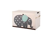 Kinderkamer - 3 Sprouts Opbevaringskasse med låg Elephant - ITCELE