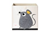 Kinderkamer - 3 Sprouts Opbevaringskasse Mouse - IBXMOU