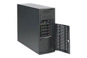 Case - Supermicro SC733 TQ-668B - Case - Tower - Zwart - CSE-733TQ-668B
