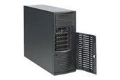 Case - Supermicro SC733 TQ-668B - Case - Tower - Zwart - CSE-733TQ-668B