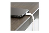 Beelscherm- en tv-kabel - StarTech.com 3.3 ft 1m USB Aan Lightning Cable - Apple MFi Certified - Wit - Lightning cable - Lightning / USB - 1 m - RUSBLTMM1M