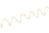 Smart Home - Pro Zilver wire light chain with 20 LEDs incl. timer - 4040849667367
