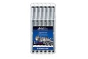 Schrijf- en tekengerei - Staedtler Fineliner pigment liner Zwart 6pcs - 308 SB6P