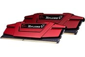 RAM - G.Skill Ripjaws V DDR4-3000 - 16GB - CL16 - Dual Channel (2 pcs) - Intel XMP - Rood - F4-3000C16D-16GVRB
