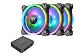 Case Fan - Thermaltake Riing Trio 14 LED RGB Radiator Fan TT - CL-F077-PL14SW-A