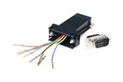 Netwerk - kabel - StarTech.com DB9 Aan RJ45 Modular AV / multimedia paneel - M/F - Serial adapter - GC98MF