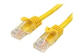 Netwerk - kabel - StarTech.com 10m Geel Cat5e / Cat 5 Snagless Ethernet Patch Cable 10 m - patch cable - 10 m - Geel - Geel - 10m - 45PAT10MYL