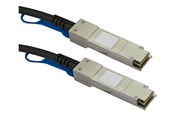 Netwerk - kabel - StarTech.com HP JD095C Compatible SFP+ DAC Twinax Cable - 0.65 m (2.1 ft.) - 10GBase direct attach cable - 65 cm - black - Zwart - 0.6m - JD095CST