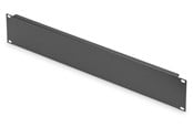 Rackkoffers - DIGITUS Blank Panel for 483 mm (19") Cabinets DN-19 BPN-02-SW Zwart - DN-19 BPN-02-SW