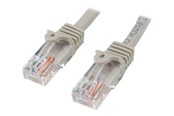 Netwerk - kabel - StarTech.com 7m Gray Cat5e / Cat 5 Snagless Ethernet Patch Cable 7 m - patch cable - 7 m - Grijs - Grijs - 7m - 45PAT7MGR