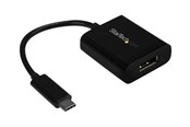 Beelscherm- en tv-kabel - StarTech.com USB-C Aan DisplayPort AV / multimedia paneel - USB Type-C Aan DP AV / multimedia paneel - 4K - Extern Video AV / multimedia paneel - Zwart - CDP2DP