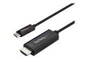 Beelscherm- en tv-kabel - StarTech.com USB-C - HDMI - 1m - Zwart - CDP2HD1MBNL