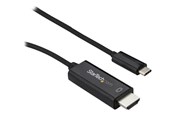 Beelscherm- en tv-kabel - StarTech.com 3 m (10 ft.) USB-C to HDMI Cable - 4K at 60Hz - Black - external video adapter - VL100 - black - CDP2HD3MBNL