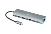 Docking station - I-Tec USB-C Metal Nano Docking Station - USB-C 3.1 - 100W PD - 1GBE - C31NANODOCKLANPD
