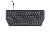 Toetsenbord - Gamber-Johnson LLC iKey Mobile Backlit Keyboard with Force Sensing Resistor - Toetsenbord - Engels (US international) - Zwart - 7300-0171