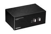 KVM Switch - TRENDnet TK-232DV - KVM / audio / USB Schakelaar - 2 ports - TK-232DV