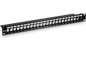 Accessoires - TRENDnet TC-KP24S 24-Port Blank Keystone Shielded 1U Patch Panel - TC-KP24S