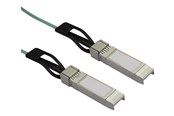 Netwerk - kabel - StarTech.com Cisco SFP-10G-AOC5M Comp. SFP+ AOC Fiber Cable - 5 m (16.4 ft) - 10GBase direct attach cable - 5 m - black - Zwart - 5m - SFP10GAOC5M