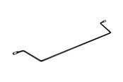 Rackkoffers - StarTech.com Horizontal Cable Lacing Bars with 4 in. Offset for Racks - rack cable management lacing bar - 1U - CMLB104