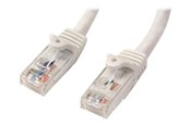 Netwerk - kabel - StarTech.com 7m White Cat6 / Cat 6 Snagless Patch Cable 7 m - patch cable - 7 m - white - Wit - 7m - N6PATC7MWH