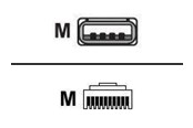 Kabels - diversen - Zebra CABLE SHIELD USB SER A CONNECT - CBA-U46-S07ZAR