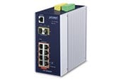 Switch - PLANET Industriële 8-poorts 10/100/1000T 802.3at PoE - IGS-10020HPT