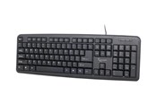 Toetsenbord - Gembird KB-U-103 - keyboard - US - black - Toetsenbord - Engels (US international) - Zwart - KB-U-103