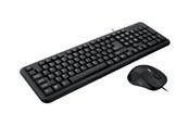 Toetsenbord - iBOX OFFICE KIT II - keyboard and mouse set - black - Keyboard and mouse set - Zwart - IKMOC2005070U