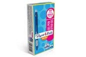 Schrijf- en tekengerei - Paper Mate InkJoy Gel Retractable 0.7 mm M Blue 12-Tuck - 1957054