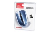 Muis - MODECOM MC-M9.1 - Muis - Optisch - 4 knoppen - Blauw - M-MC-00M9.1-140