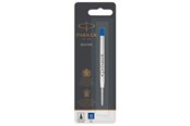 Schrijf- en tekengerei - Parker Ballpen refill Quink B Blauw 1-Blister - S0169030