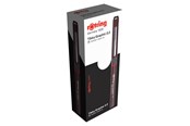 Schrijf- en tekengerei - Rotring Tikky Graphic Fibre Tip Pen | 0.30 mm | Black Ink | Burgundy Barrels | Box of 12 - 1904753