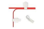 Accessoires - LABEL THE CABLE Cable Holder Wall Straps White (50-Pack) - PRO3120