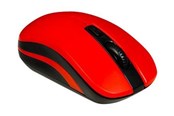 Muis - iBOX LORIINI RED - mouse - 2.4 GHz - black red - Muis - Optisch - 3 knoppen - Rood - imof008wr