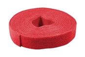 Kabelgoot, Kabelhoes & Kabelbinders - LogiLink - Cable Strap Velcro Tape 4m Rood - KAB0052