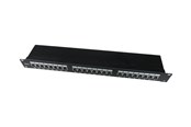 Accessoires - Gembird NPP-C624-002 - patch panel with cable management - 1U - 19" - NPP-C624-002