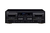 HiFi - AV Ontvanger/Versterker - TEAC W-1200 - dubbel cassettedeck - Dual cassette deck - Black - W-1200-B