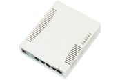 Switch - MikroTik RouterBOARD RB260GS 6-Port Switch (5x 1G RJ45 / 1x 1G SFP) - CSS106-5G-1S