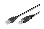 USB-kabel - Pro USB-A <-> USB-B 2.0 - 1.8m - Zwart - SI-77022-S