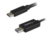 USB-kabel - StarTech.com USB-C Aan USB Data Transfer Cable for Mac and Windows - USB 3.0 - USB-C cable - 2 m - USBC3LINK