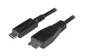 USB-kabel - StarTech.com USB 3.1 USB-C Aan USB Micro-B Cable - USB-C cable - 1 m - USB31CUB1M