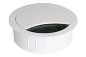 Kabelgoot, Kabelhoes & Kabelbinders - Forming Function Kabeldoorvoer met borstel - 429-KS66W