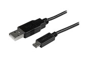 USB-kabel - StarTech.com Short Micro-USB cable - 15cm (6in) - USB cable - 15 cm - USBAUB15CMBK