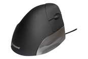 Muis - Evoluent VerticalMouse VMS Standaard - Vertical mouse - Optisch - 3 knoppen - Zilver - VMSR