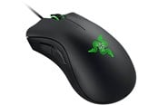 Muis - Razer DeathAdder Essential - Zwart - Gaming muis - Optisch - 5 knoppen - Zwart met groen licht - RZ01-03850100-R3M1