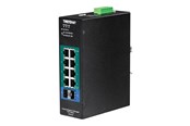 Switch - TRENDnet TI-PG102I - Schakelaar - 10 ports - unmanaged - TI-PG102I