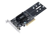 Harde schijf accessoires - Synology M2D18 - storage bay AV / multimedia paneel - M.2-kaart - PCIe 2.0 x8 - M2D18