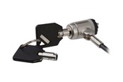 Systeemaccessoires - StarTech.com Keyed Cable Lock - Push-to-Lock Button - 2 m / 6.5' Cable - security cable lock - LTLOCKKEY